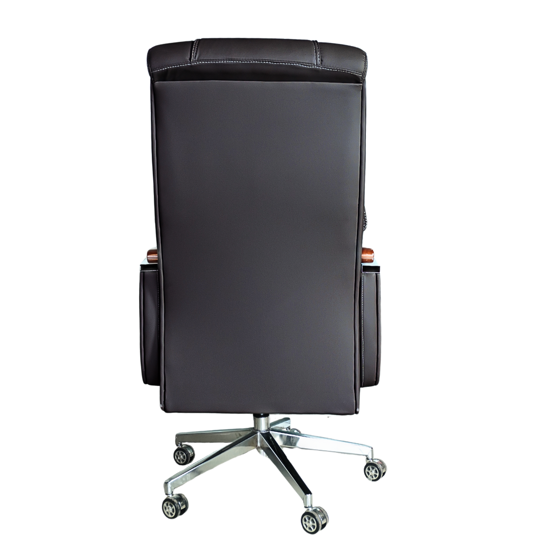 Comfortable Luxury Boss Chair (FT-H186) Black - best office chair in bangladesh,  executive chair for office, childs table and chair set, Gaming Chair, Digital Safety Locker, Bar Stool, leather boss chair, Restaurant Chair, Large Antique Wall Mirror -Furnitex Limited