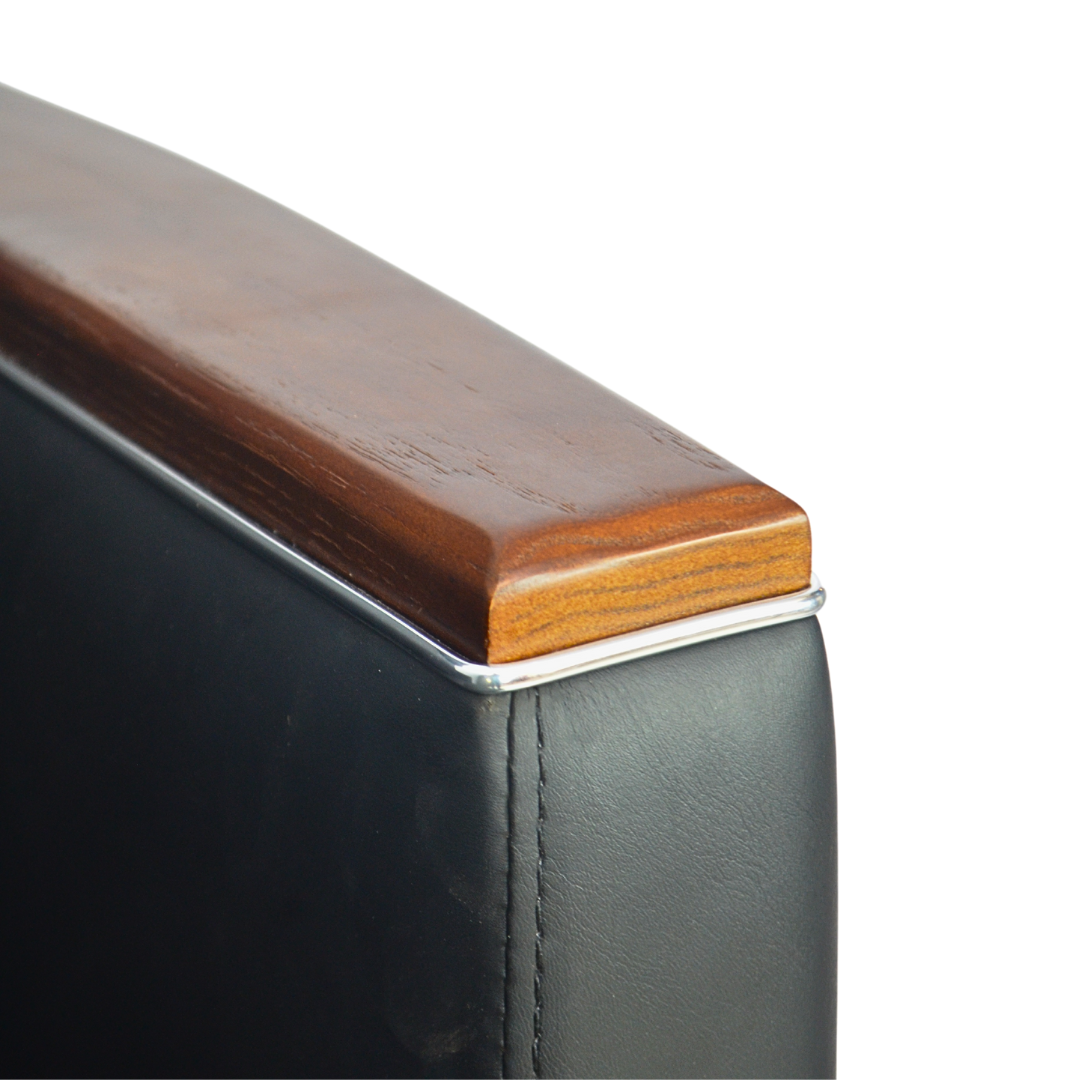 Comfortable Luxury Boss Chair  (FT-H808) Black - best office chair in bangladesh,  executive chair for office, childs table and chair set, Gaming Chair, Digital Safety Locker, Bar Stool, leather boss chair, Restaurant Chair, Large Antique Wall Mirror -Furnitex Limited