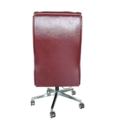 Comfortable Luxury Boss Chair FT-HM09 Chocolate – Ergonomic Executive Office Chair by Furnitex Limited