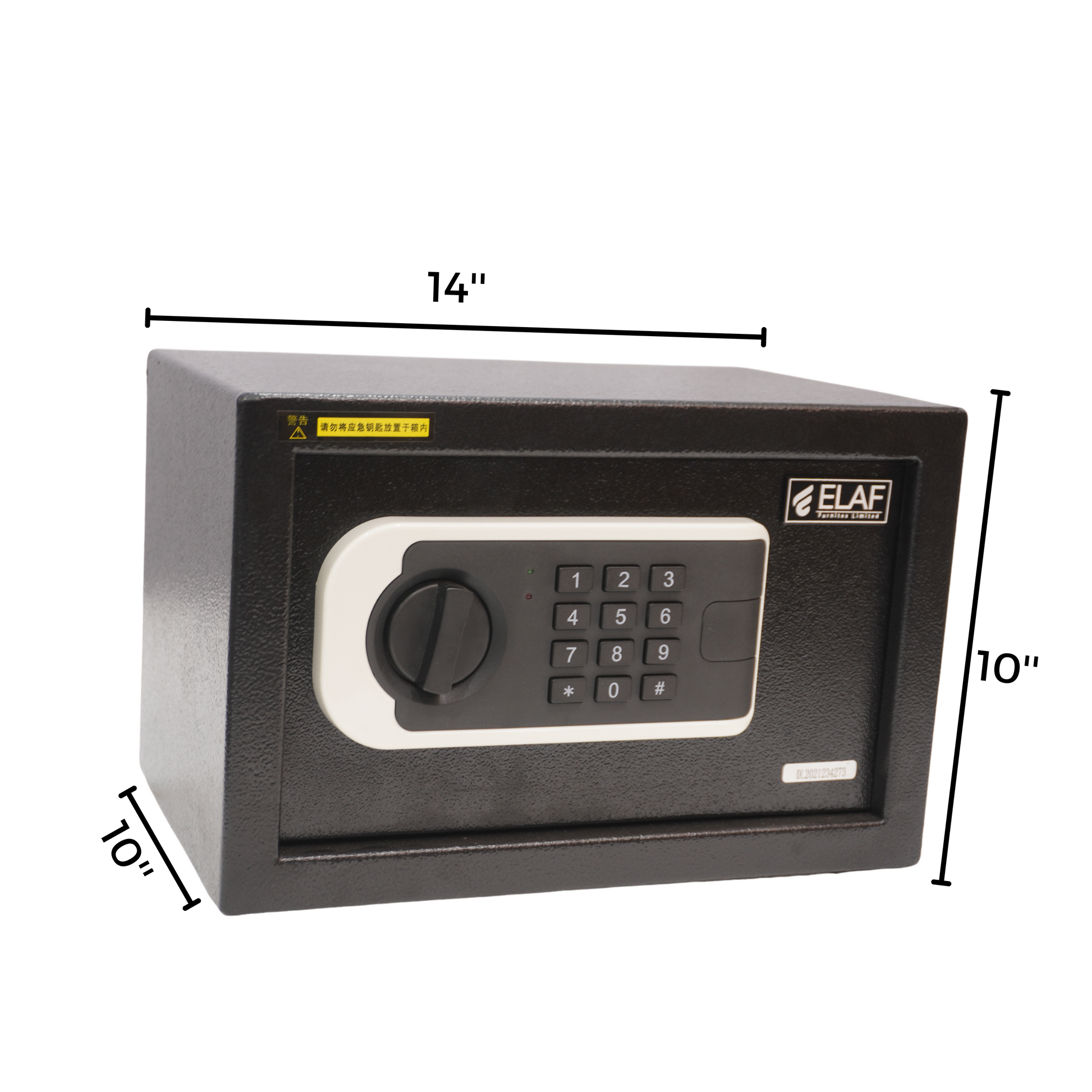 ELAF Digital Safety Locker (FT-20EUD) - best office chair in bangladesh,  executive chair for office, childs table and chair set, Gaming Chair, Digital Safety Locker, Bar Stool, leather boss chair, Restaurant Chair, Large Antique Wall Mirror -Furnitex Limited