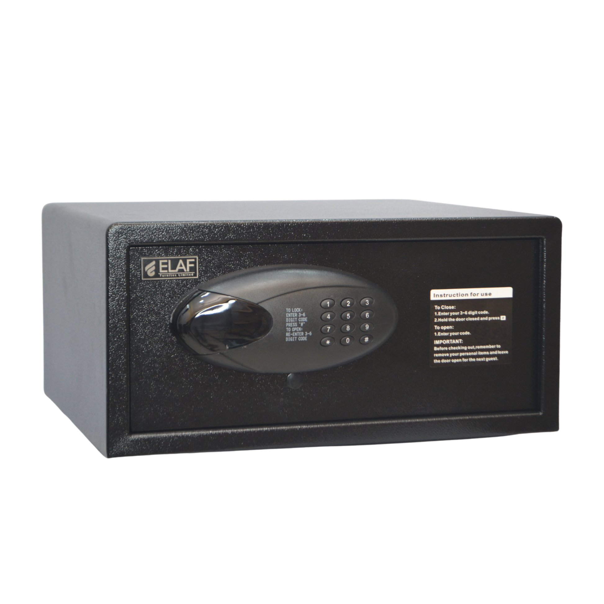 ELAF Digital Safety Locker (FT-BZ118) - best office chair in bangladesh,  executive chair for office, childs table and chair set, Gaming Chair, Digital Safety Locker, Bar Stool, leather boss chair, Restaurant Chair, Large Antique Wall Mirror -Furnitex Limited