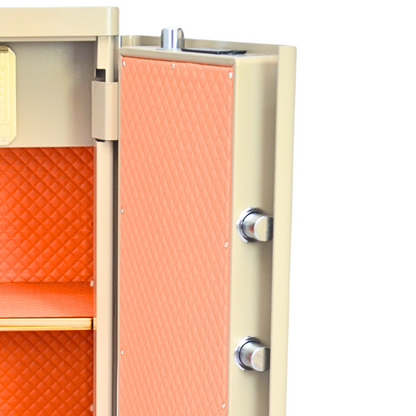 ELAF FINGERPRINT SAFETY LOCKER (FT-F1000) White - best office chair in bangladesh,  executive chair for office, childs table and chair set, Gaming Chair, Digital Safety Locker, Bar Stool, leather boss chair, Restaurant Chair, Large Antique Wall Mirror -Furnitex Limited