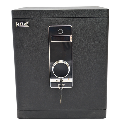 ELAF FINGERPRINT SAFETY LOCKER (FT-F450) Black - best office chair in bangladesh,  executive chair for office, childs table and chair set, Gaming Chair, Digital Safety Locker, Bar Stool, leather boss chair, Restaurant Chair, Large Antique Wall Mirror -Furnitex Limited