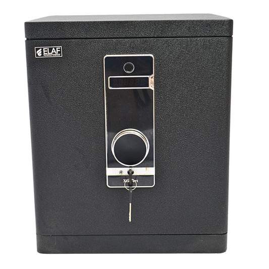 ELAF FINGERPRINT SAFETY LOCKER (FT-F450) Black - best office chair in bangladesh,  executive chair for office, childs table and chair set, Gaming Chair, Digital Safety Locker, Bar Stool, leather boss chair, Restaurant Chair, Large Antique Wall Mirror -Furnitex Limited
