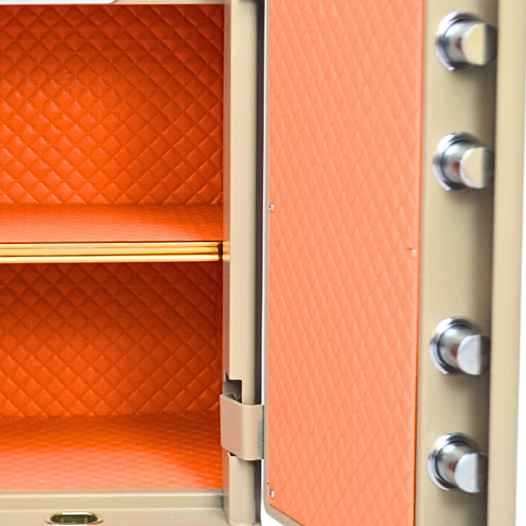 ELAF FINGERPRINT SAFETY LOCKER (FT-F700) White - best office chair in bangladesh,  executive chair for office, childs table and chair set, Gaming Chair, Digital Safety Locker, Bar Stool, leather boss chair, Restaurant Chair, Large Antique Wall Mirror -Furnitex Limited