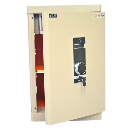 ELAF FINGERPRINT SAFETY LOCKER (FT-F700) White - best office chair in bangladesh,  executive chair for office, childs table and chair set, Gaming Chair, Digital Safety Locker, Bar Stool, leather boss chair, Restaurant Chair, Large Antique Wall Mirror -Furnitex Limited