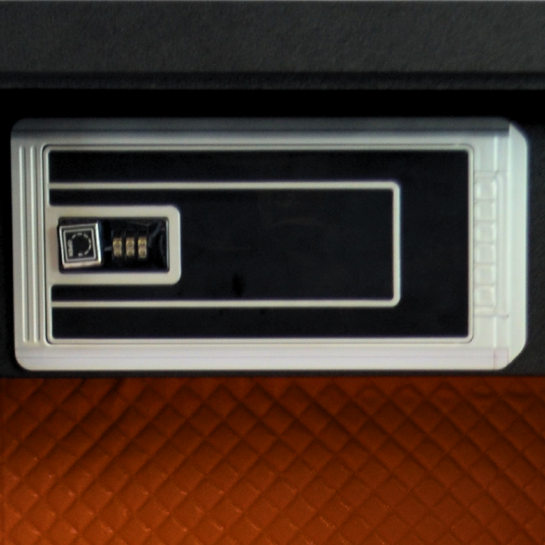 ELAF Fingerprint Digital Safety Locker (FT-F1000) Black - best office chair in bangladesh,  executive chair for office, childs table and chair set, Gaming Chair, Digital Safety Locker, Bar Stool, leather boss chair, Restaurant Chair, Large Antique Wall Mirror -Furnitex Limited