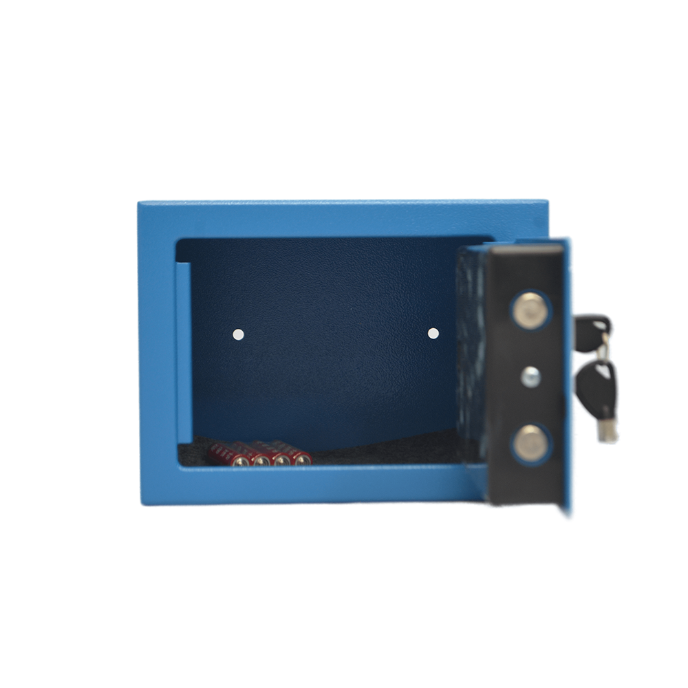 ELAF Small Safety Box with Electronic Keypad (FT-L17ET) Blue - best office chair in bangladesh,  executive chair for office, childs table and chair set, Gaming Chair, Digital Safety Locker, Bar Stool, leather boss chair, Restaurant Chair, Large Antique Wall Mirror -Furnitex Limited
