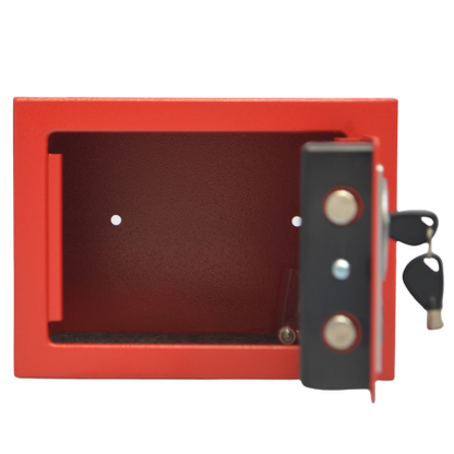 ELAF Small Safety Box with Electronic Keypad (FT-L17ET) Red - best office chair in bangladesh,  executive chair for office, childs table and chair set, Gaming Chair, Digital Safety Locker, Bar Stool, leather boss chair, Restaurant Chair, Large Antique Wall Mirror -Furnitex Limited