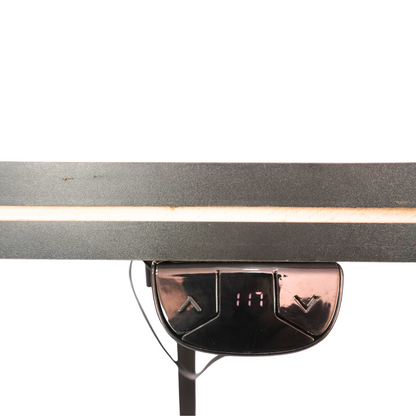 Electric Height-Adjustable Elevating Desk (FT-Y100) Black Brown Top - best office chair in bangladesh,  executive chair for office, childs table and chair set, Gaming Chair, Digital Safety Locker, Bar Stool, leather boss chair, Restaurant Chair, Large Antique Wall Mirror -Furnitex Limited