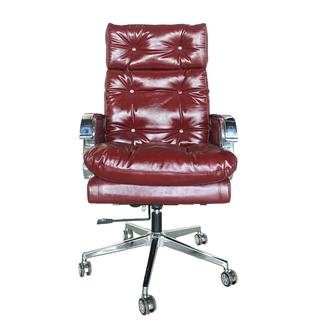 Comfortable Luxury Boss Chair FT-HM09 Chocolate – Ergonomic Executive Office Chair by Furnitex Limited