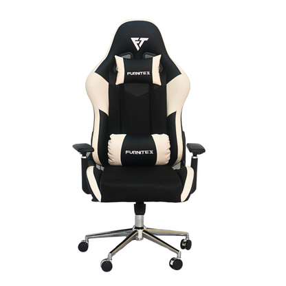 FURNITEX - Gaming Chair with 4D Armrest (FT-G1) White - best office chair in bangladesh,  executive chair for office, childs table and chair set, Gaming Chair, Digital Safety Locker, Bar Stool, leather boss chair, Restaurant Chair, Large Antique Wall Mirror -Furnitex Limited