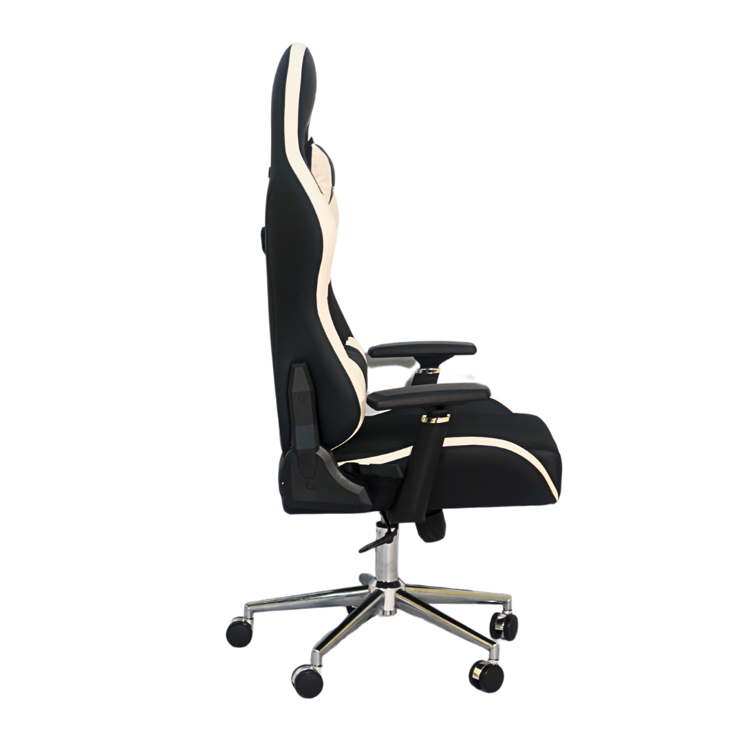 FURNITEX - Gaming Chair with 4D Armrest (FT-G1) White - best office chair in bangladesh,  executive chair for office, childs table and chair set, Gaming Chair, Digital Safety Locker, Bar Stool, leather boss chair, Restaurant Chair, Large Antique Wall Mirror -Furnitex Limited