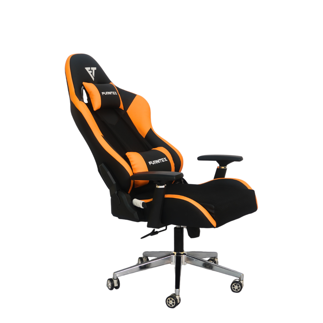 FURNITEX - Gaming Chair with 4D Armrest (FT-G1) Orange Mate - best office chair in bangladesh,  executive chair for office, childs table and chair set, Gaming Chair, Digital Safety Locker, Bar Stool, leather boss chair, Restaurant Chair, Large Antique Wall Mirror -Furnitex Limited