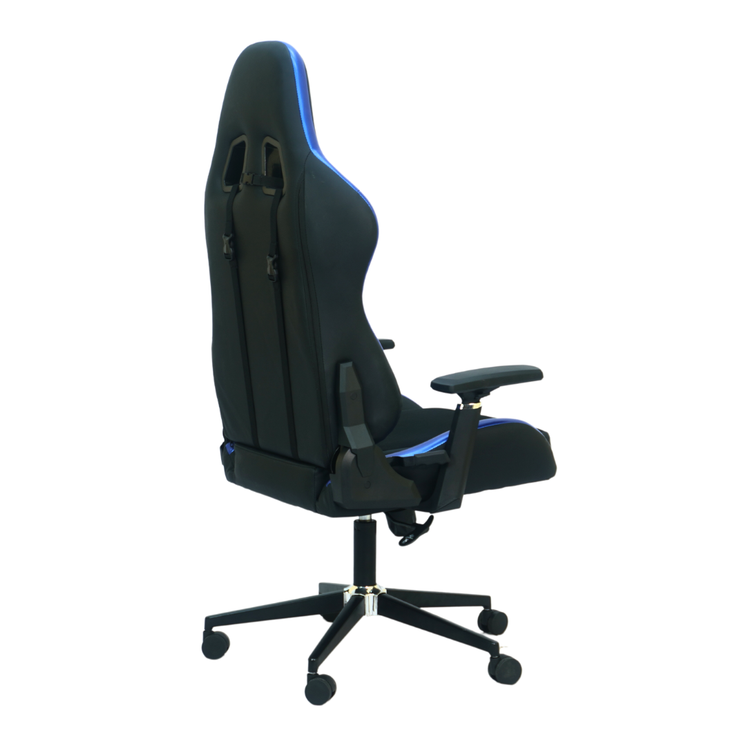 FURNITEX - Gaming Chair with 4D Armrest (FT-G1) Glossy Blue - best office chair in bangladesh,  executive chair for office, childs table and chair set, Gaming Chair, Digital Safety Locker, Bar Stool, leather boss chair, Restaurant Chair, Large Antique Wall Mirror -Furnitex Limited