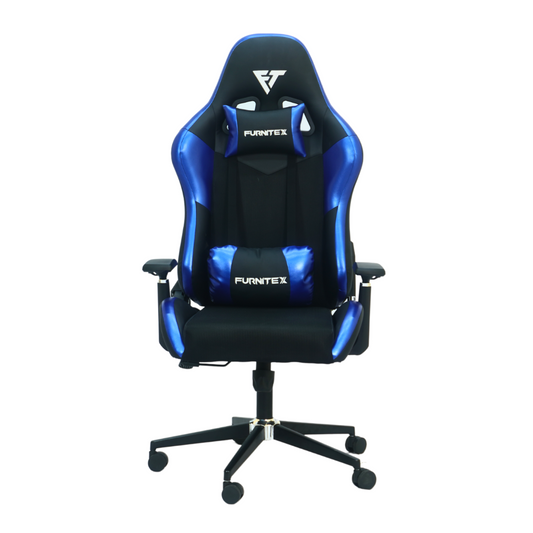 FURNITEX - Gaming Chair with 4D Armrest (FT-G1) Glossy Blue - best office chair in bangladesh,  executive chair for office, childs table and chair set, Gaming Chair, Digital Safety Locker, Bar Stool, leather boss chair, Restaurant Chair, Large Antique Wall Mirror -Furnitex Limited