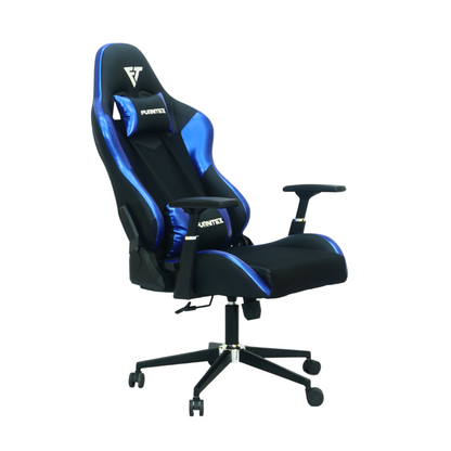 FURNITEX - Gaming Chair with 4D Armrest (FT-G1) Glossy Blue - best office chair in bangladesh,  executive chair for office, childs table and chair set, Gaming Chair, Digital Safety Locker, Bar Stool, leather boss chair, Restaurant Chair, Large Antique Wall Mirror -Furnitex Limited