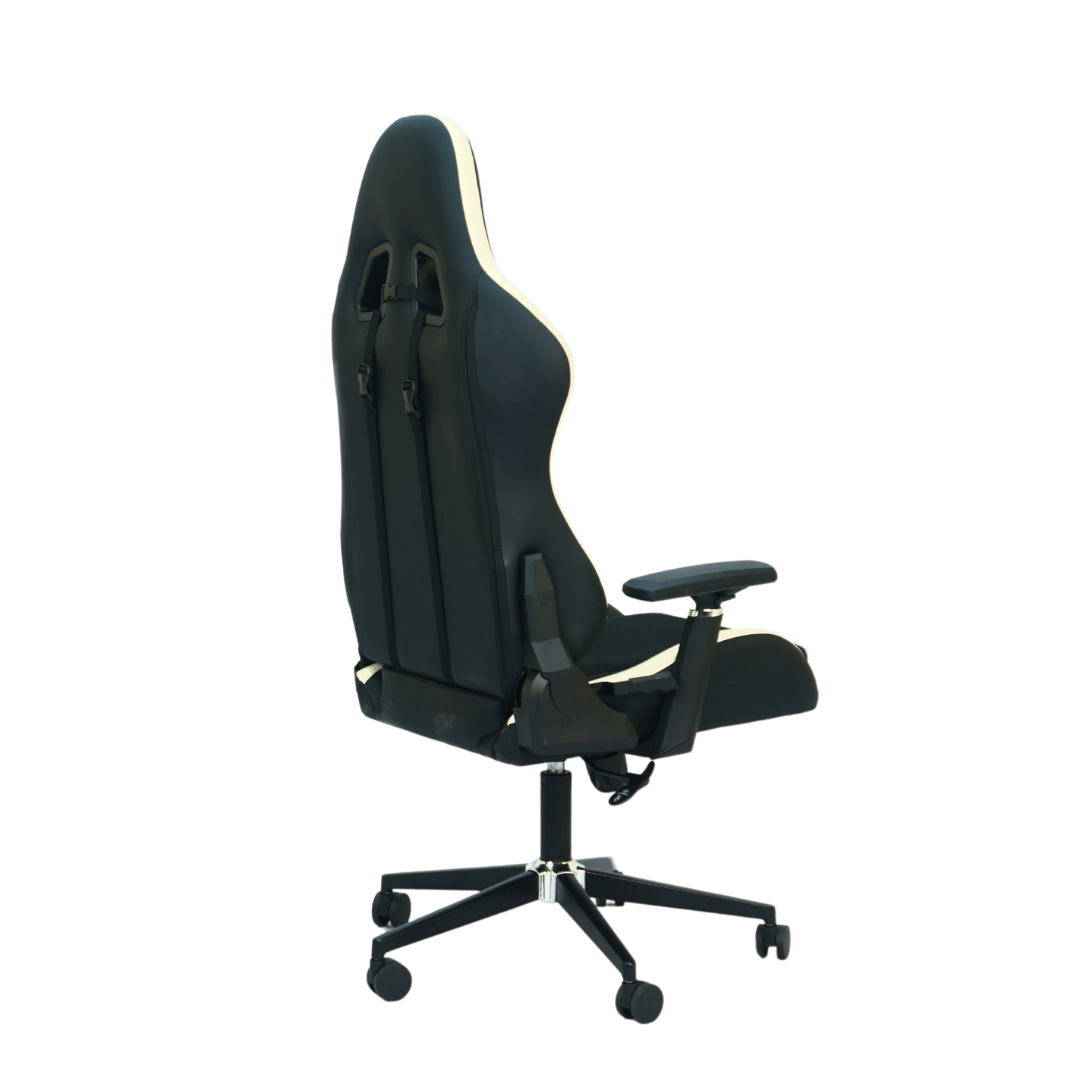 FURNITEX - Gaming Chair with 4D Armrest (FT-G1) Glossy Off White - best office chair in bangladesh,  executive chair for office, childs table and chair set, Gaming Chair, Digital Safety Locker, Bar Stool, leather boss chair, Restaurant Chair, Large Antique Wall Mirror -Furnitex Limited