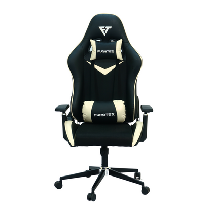 FURNITEX - Gaming Chair with 4D Armrest (FT-G2)Glossy Off White - best office chair in bangladesh,  executive chair for office, childs table and chair set, Gaming Chair, Digital Safety Locker, Bar Stool, leather boss chair, Restaurant Chair, Large Antique Wall Mirror -Furnitex Limited
