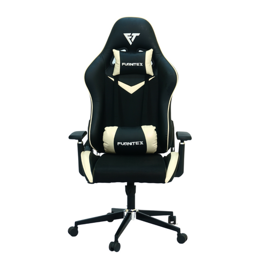 FURNITEX - Gaming Chair with 4D Armrest (FT-G2)Glossy Off White - best office chair in bangladesh,  executive chair for office, childs table and chair set, Gaming Chair, Digital Safety Locker, Bar Stool, leather boss chair, Restaurant Chair, Large Antique Wall Mirror -Furnitex Limited