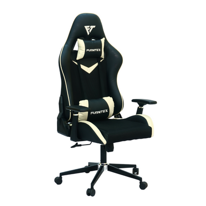 FURNITEX - Gaming Chair with 4D Armrest (FT-G2)Glossy Off White - best office chair in bangladesh,  executive chair for office, childs table and chair set, Gaming Chair, Digital Safety Locker, Bar Stool, leather boss chair, Restaurant Chair, Large Antique Wall Mirror -Furnitex Limited