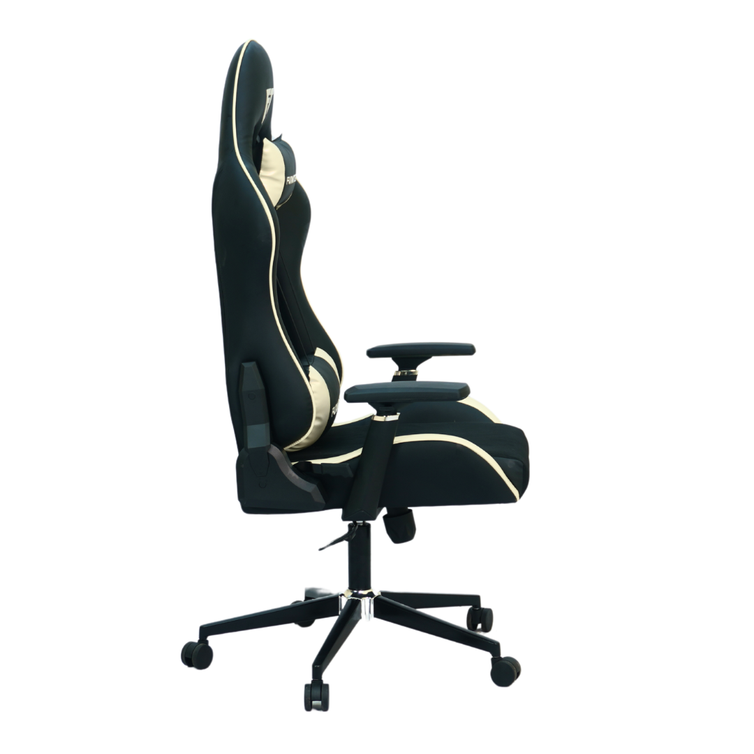 FURNITEX - Gaming Chair with 4D Armrest (FT-G2)Glossy Off White - best office chair in bangladesh,  executive chair for office, childs table and chair set, Gaming Chair, Digital Safety Locker, Bar Stool, leather boss chair, Restaurant Chair, Large Antique Wall Mirror -Furnitex Limited