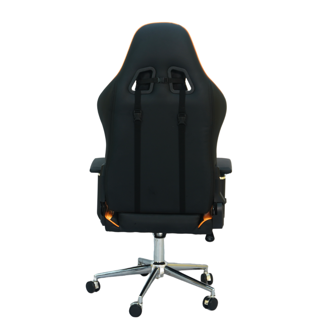 FURNITEX - Gaming Chair with 4D Armrest (FT-G2) Glossy Orange - best office chair in bangladesh,  executive chair for office, childs table and chair set, Gaming Chair, Digital Safety Locker, Bar Stool, leather boss chair, Restaurant Chair, Large Antique Wall Mirror -Furnitex Limited