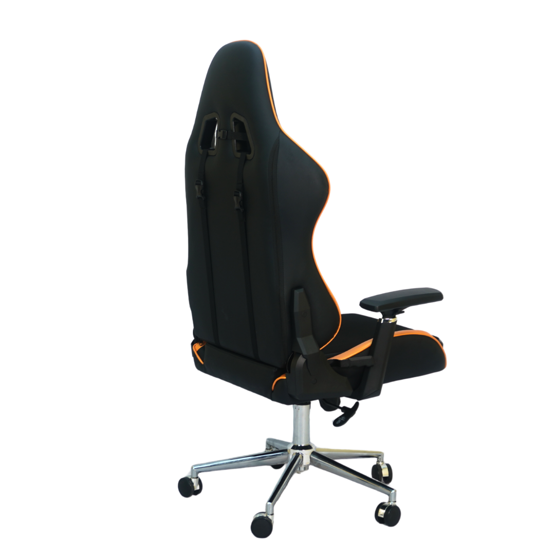 FURNITEX - Gaming Chair with 4D Armrest (FT-G2) Glossy Orange - best office chair in bangladesh,  executive chair for office, childs table and chair set, Gaming Chair, Digital Safety Locker, Bar Stool, leather boss chair, Restaurant Chair, Large Antique Wall Mirror -Furnitex Limited