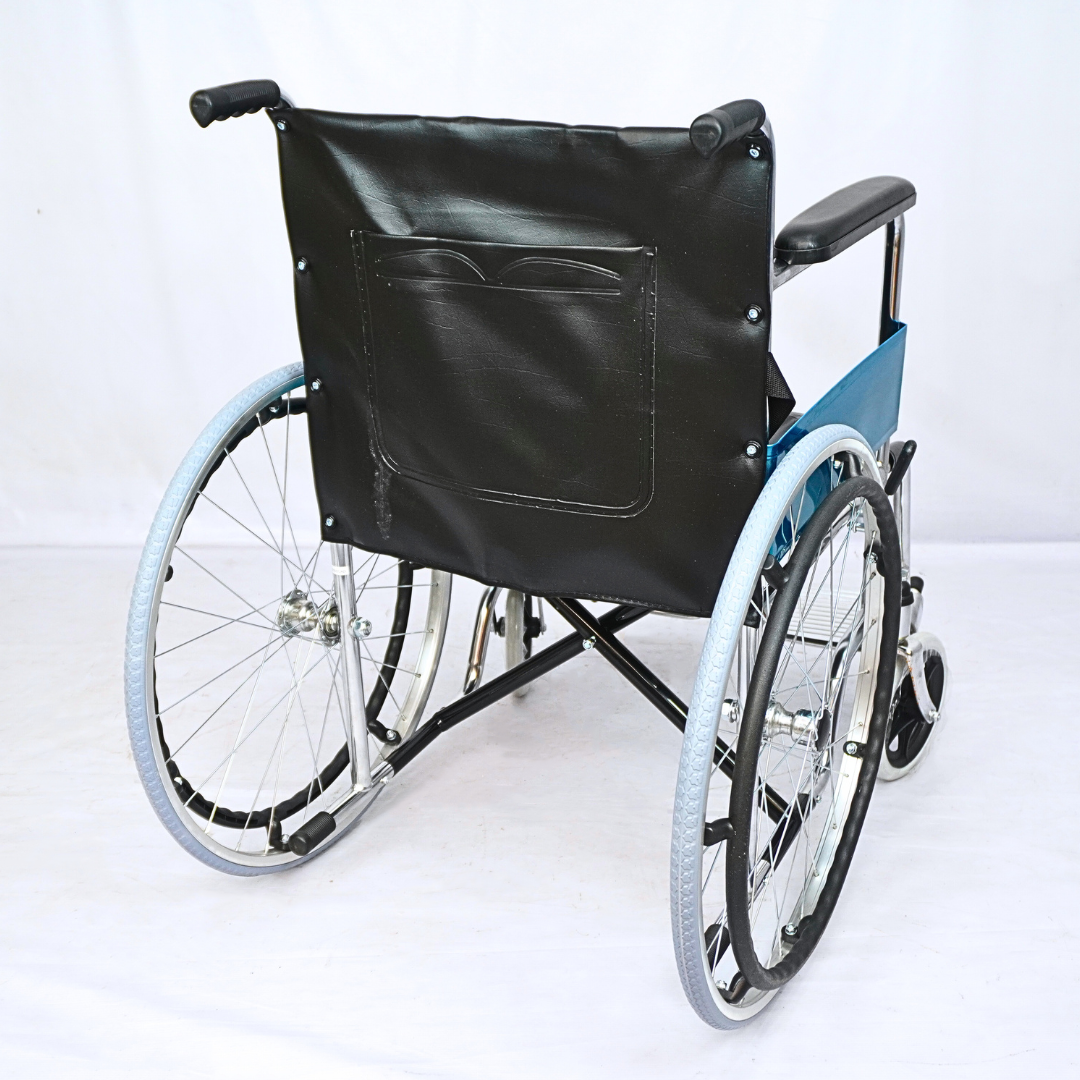 FURNITEX Safety Belt Manual Self-propelled Wheelchair (FT-WC2) - best office chair in bangladesh,  executive chair for office, childs table and chair set, Gaming Chair, Digital Safety Locker, Bar Stool, leather boss chair, Restaurant Chair, Large Antique Wall Mirror -Furnitex Limited