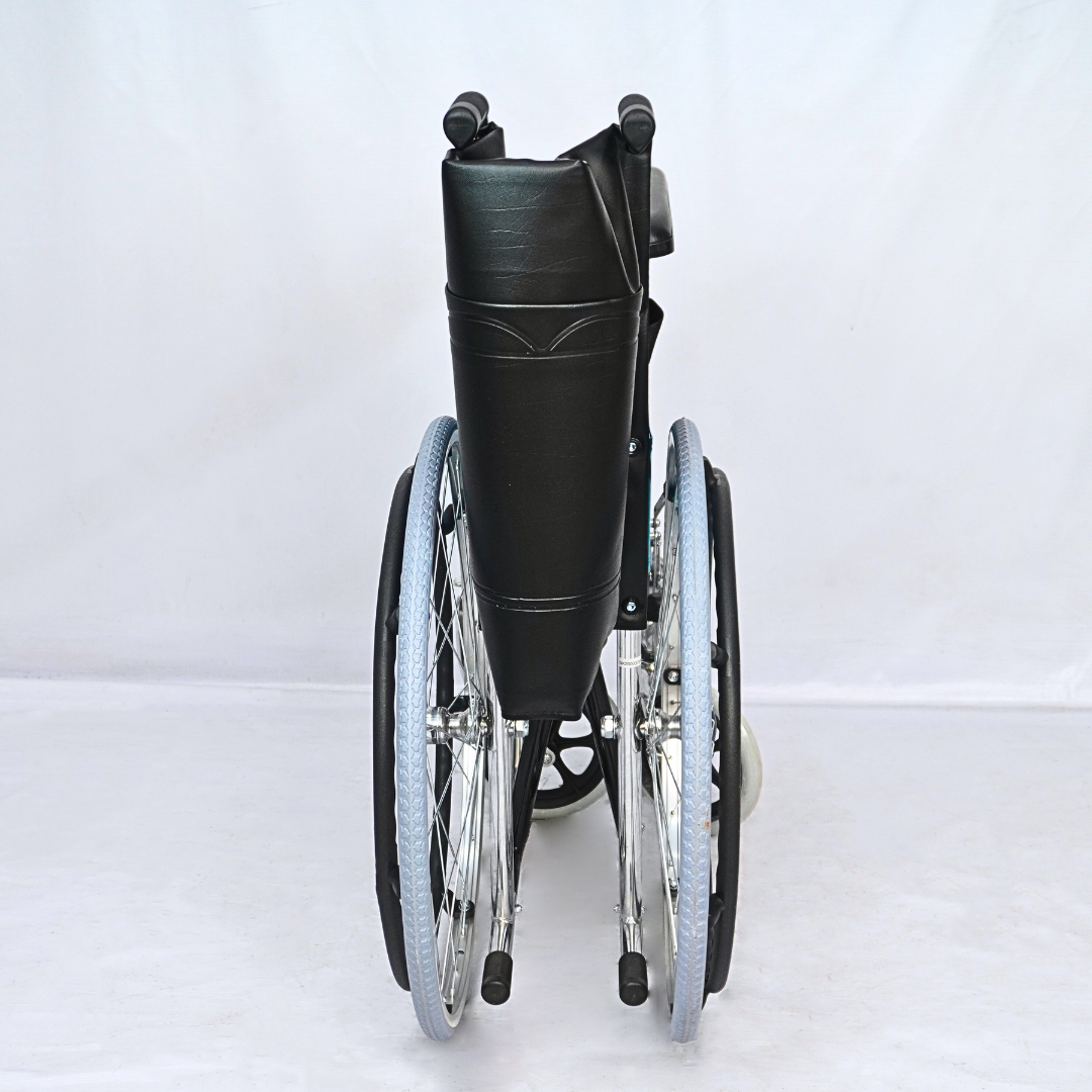 FURNITEX Safety Belt Manual Self-propelled Wheelchair (FT-WC2) - best office chair in bangladesh,  executive chair for office, childs table and chair set, Gaming Chair, Digital Safety Locker, Bar Stool, leather boss chair, Restaurant Chair, Large Antique Wall Mirror -Furnitex Limited