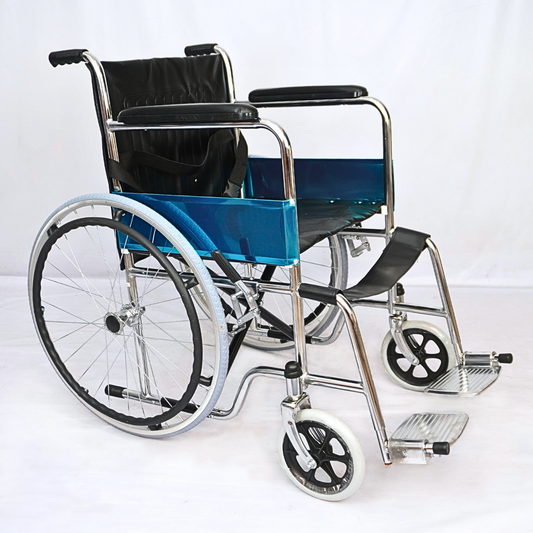 FURNITEX Safety Belt Manual Self-propelled Wheelchair (FT-WC2) - best office chair in bangladesh,  executive chair for office, childs table and chair set, Gaming Chair, Digital Safety Locker, Bar Stool, leather boss chair, Restaurant Chair, Large Antique Wall Mirror -Furnitex Limited