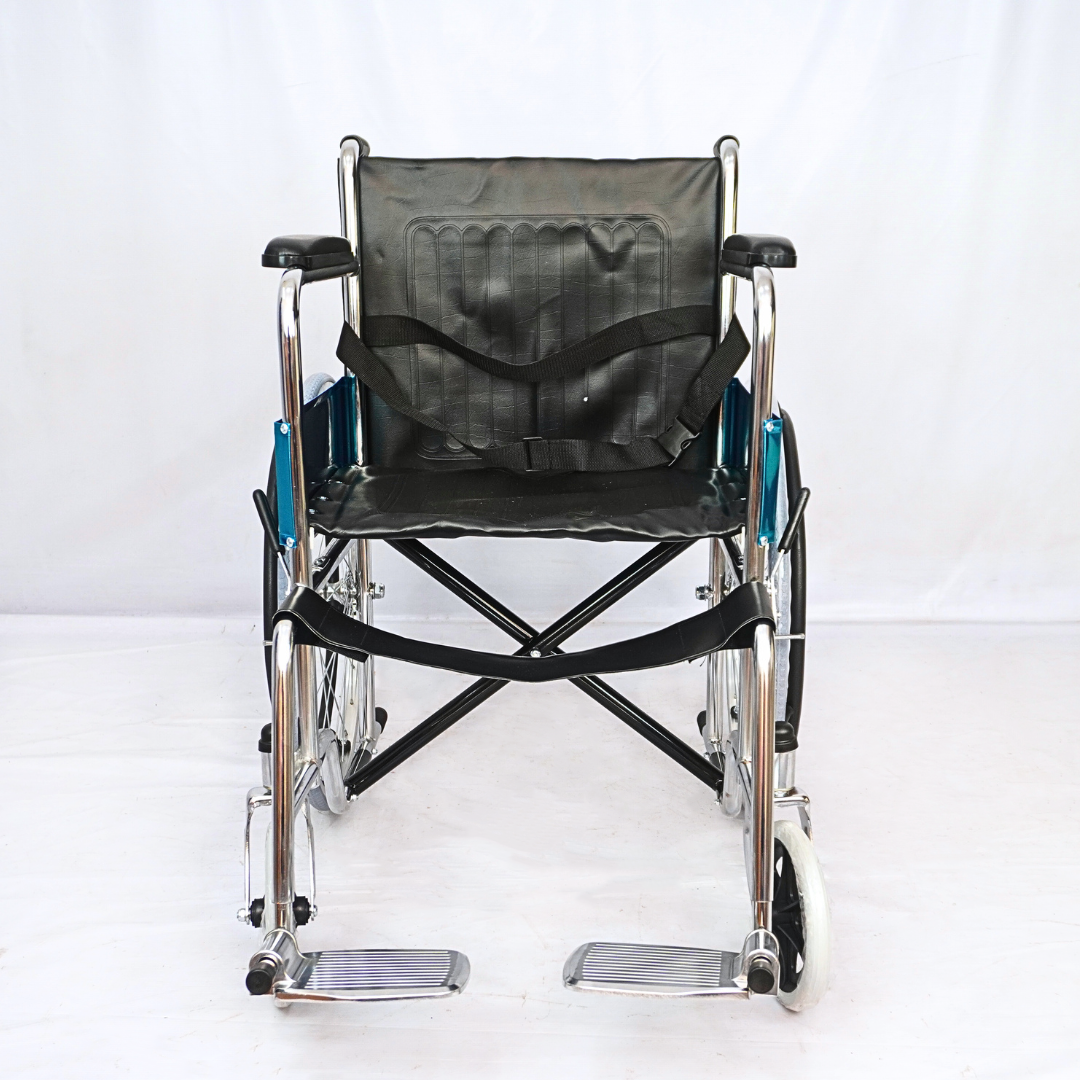 FURNITEX Safety Belt Manual Self-propelled Wheelchair (FT-WC2) - best office chair in bangladesh,  executive chair for office, childs table and chair set, Gaming Chair, Digital Safety Locker, Bar Stool, leather boss chair, Restaurant Chair, Large Antique Wall Mirror -Furnitex Limited
