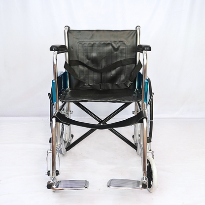 FURNITEX Safety Belt Manual Self-propelled Wheelchair (FT-WC2) - best office chair in bangladesh,  executive chair for office, childs table and chair set, Gaming Chair, Digital Safety Locker, Bar Stool, leather boss chair, Restaurant Chair, Large Antique Wall Mirror -Furnitex Limited