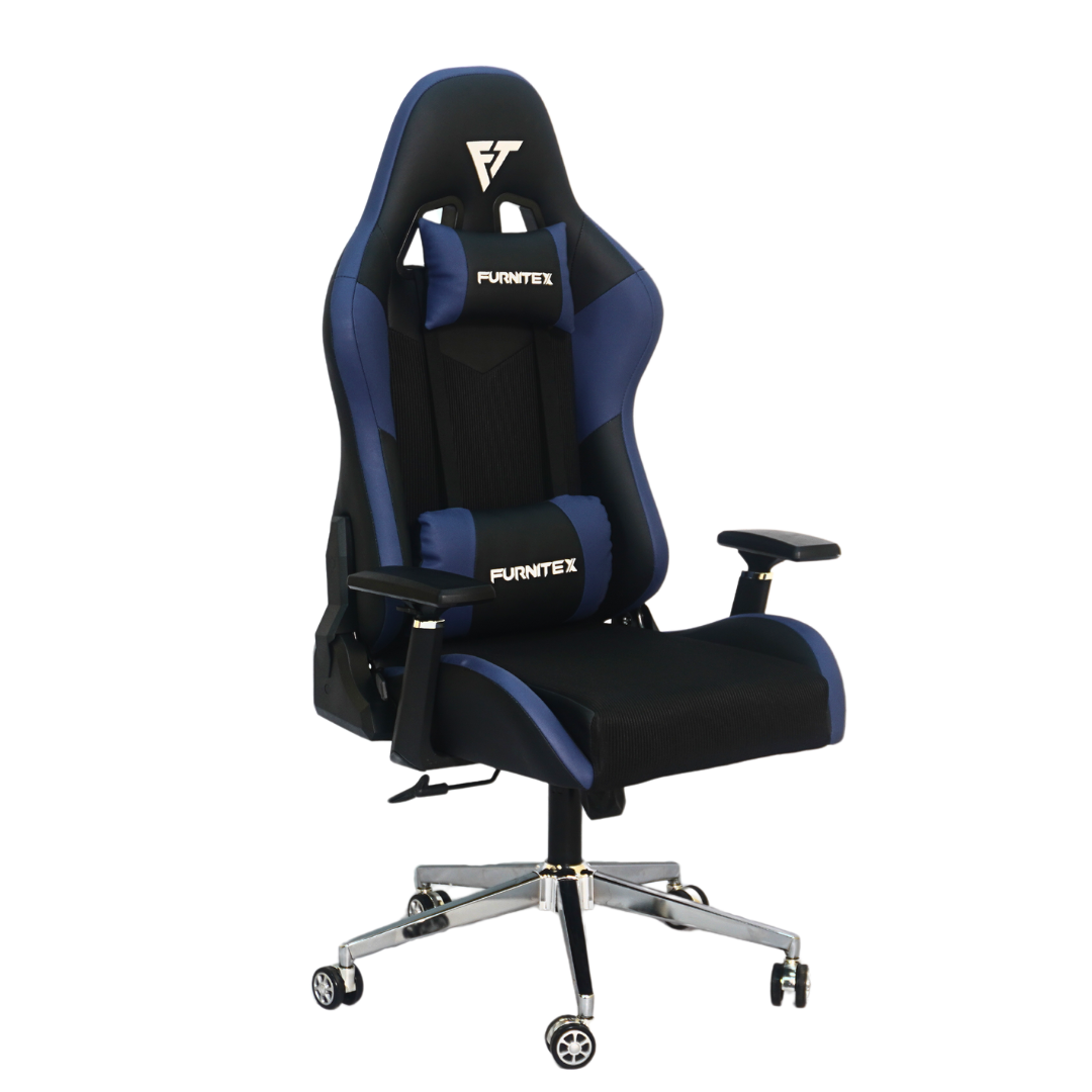 Gaming Chair with 4D Armrest (FT-G1) Blue Mate - best office chair in bangladesh,  executive chair for office, childs table and chair set, Gaming Chair, Digital Safety Locker, Bar Stool, leather boss chair, Restaurant Chair, Large Antique Wall Mirror -Furnitex Limited