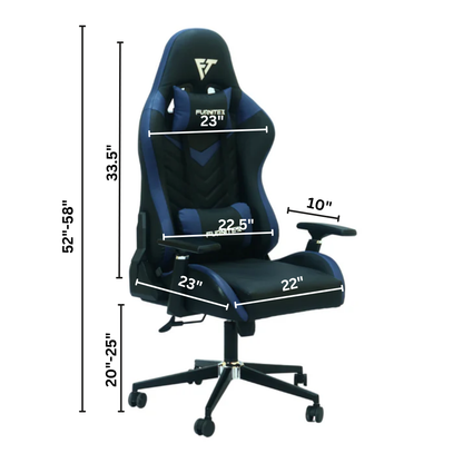FURNITEX - Gaming Chair with 4D Armrest (FT-G3) Blue