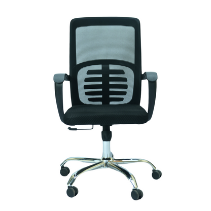 Hydraulic Chair (FT-J166-B) Black - best office chair in bangladesh,  executive chair for office, childs table and chair set, Gaming Chair, Digital Safety Locker, Bar Stool, leather boss chair, Restaurant Chair, Large Antique Wall Mirror -Furnitex Limited