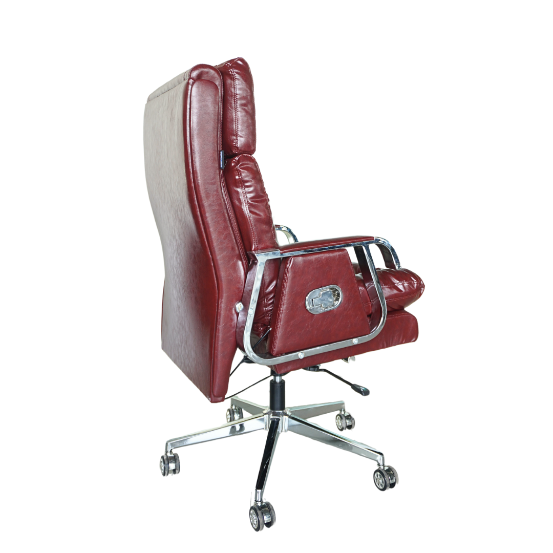 Comfortable Luxury Boss Chair FT-HM09 Chocolate – Ergonomic Executive Office Chair by Furnitex Limited