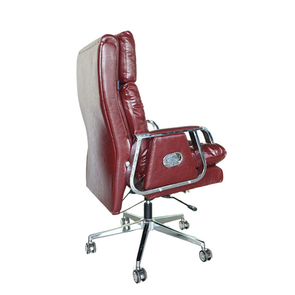 Comfortable Luxury Boss Chair FT-HM09 Chocolate – Ergonomic Executive Office Chair by Furnitex Limited
