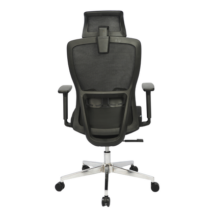 Mesh Office Chair (FT-940N3E) Black With Legrest - best office chair in bangladesh,  executive chair for office, childs table and chair set, Gaming Chair, Digital Safety Locker, Bar Stool, leather boss chair, Restaurant Chair, Large Antique Wall Mirror -Furnitex Limited