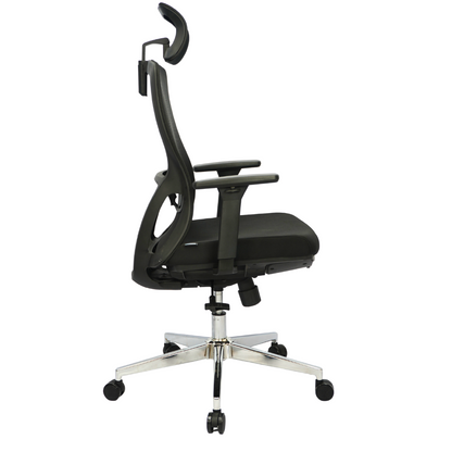 Mesh Office Chair (FT-940N3E) Black With Legrest - best office chair in bangladesh,  executive chair for office, childs table and chair set, Gaming Chair, Digital Safety Locker, Bar Stool, leather boss chair, Restaurant Chair, Large Antique Wall Mirror -Furnitex Limited