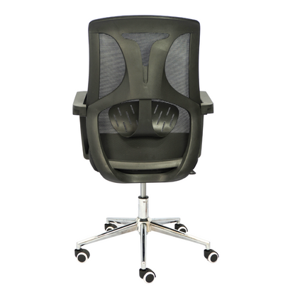 Multiple Uses Hydraulic Chair (FT-J161B) Black - best office chair in bangladesh,  executive chair for office, childs table and chair set, Gaming Chair, Digital Safety Locker, Bar Stool, leather boss chair, Restaurant Chair, Large Antique Wall Mirror -Furnitex Limited