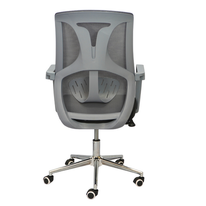 Multiple Uses Hydraulic Chair (FT-J161B) Gray - best office chair in bangladesh,  executive chair for office, childs table and chair set, Gaming Chair, Digital Safety Locker, Bar Stool, leather boss chair, Restaurant Chair, Large Antique Wall Mirror -Furnitex Limited