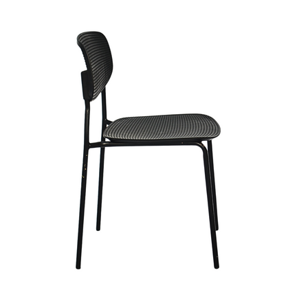 Plastic Ace Restaurant Chair (FT-PCC01) Black - best office chair in bangladesh,  executive chair for office, childs table and chair set, Gaming Chair, Digital Safety Locker, Bar Stool, leather boss chair, Restaurant Chair, Large Antique Wall Mirror -Furnitex Limited