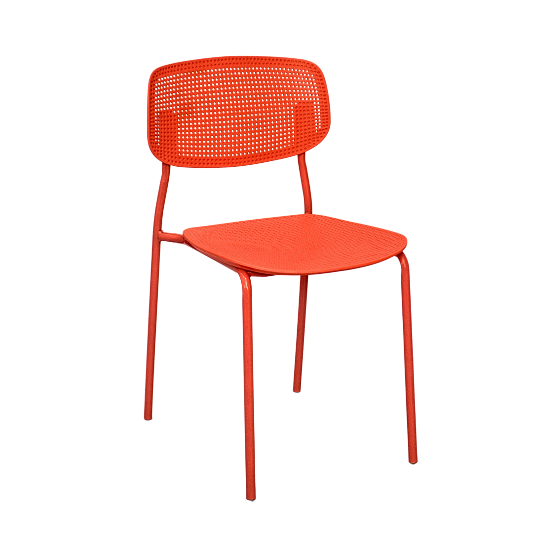 Plastic Ace Restaurant Chair (FT-PCC02) Red - best office chair in bangladesh,  executive chair for office, childs table and chair set, Gaming Chair, Digital Safety Locker, Bar Stool, leather boss chair, Restaurant Chair, Large Antique Wall Mirror -Furnitex Limited