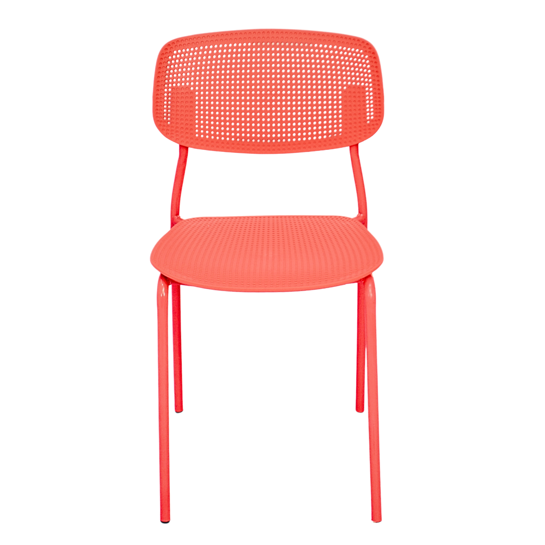 Plastic Ace Restaurant Chair (FT-PCC02) Red - best office chair in bangladesh,  executive chair for office, childs table and chair set, Gaming Chair, Digital Safety Locker, Bar Stool, leather boss chair, Restaurant Chair, Large Antique Wall Mirror -Furnitex Limited