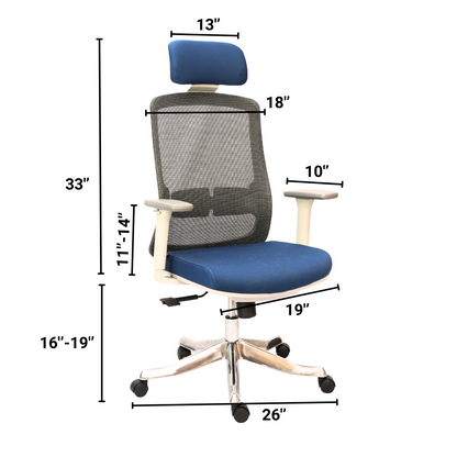 Premium  Executive Chair with Aluminum Octopus Leg (FT-H188A-1) - best office chair in bangladesh,  executive chair for office, childs table and chair set, Gaming Chair, Digital Safety Locker, Bar Stool, leather boss chair, Restaurant Chair, Large Antique Wall Mirror -Furnitex Limited
