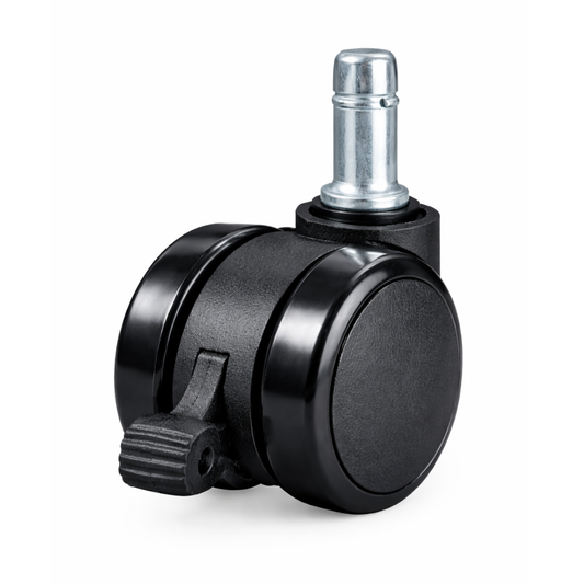 Office Chair Caster Wheels with lock – Universal Fit, Heavy Duty & Smooth Rolling (Set of 5) - Furnitex Limited