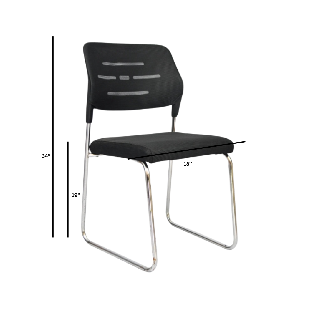 OFFICE VISITOR CHAIR (FT-V901C) - best office chair in bangladesh,  executive chair for office, childs table and chair set, Gaming Chair, Digital Safety Locker, Bar Stool, leather boss chair, Restaurant Chair, Large Antique Wall Mirror -Furnitex Limited