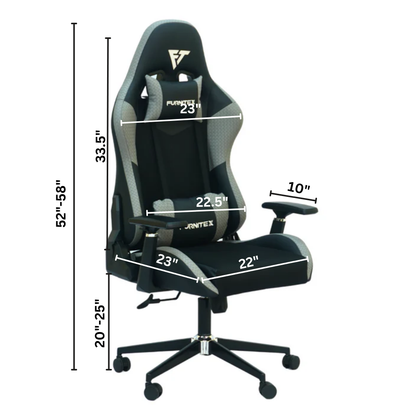 Gaming Chair with 4D Armrest (FT-G1) Gray