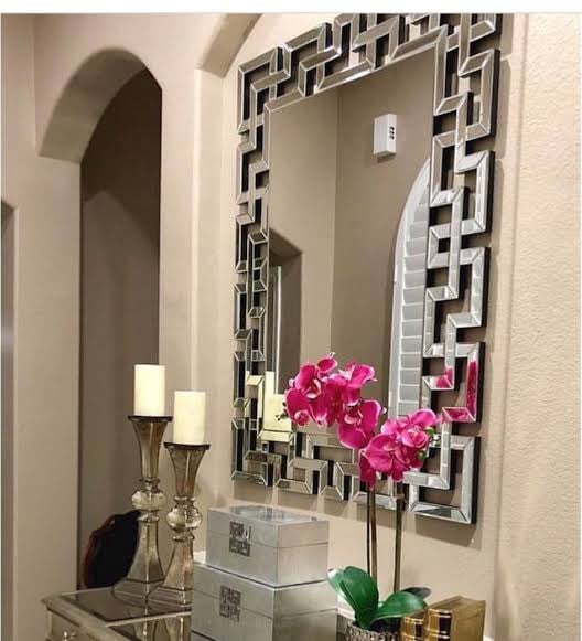 Art Decorative Wall Mirrors Large Grecian Venetian Mirror for Hotel Home Vanity Sliver Mirror 31.5" W x47" H - best office chair in bangladesh,  executive chair for office, childs table and chair set, Gaming Chair, Digital Safety Locker, Bar Stool, leather boss chair, Restaurant Chair, Large Antique Wall Mirror -Furnitex Limited